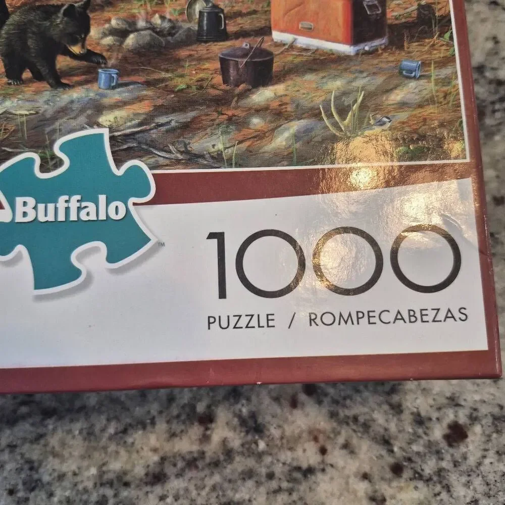 Buffalo Games, Hautman Brothers Collection, Breakfast Time Bears, 1000 pc Jigsaw